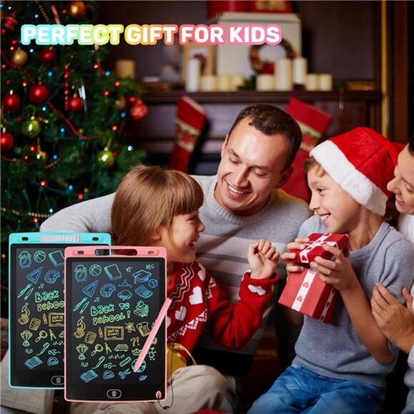 LCD Writing Tablet, 2 Packs Drawing Pads for Kids 3 4 5 6 Years Old 8.5 Inch - Picture 7 of 8